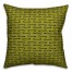 Green Keys Pattern Pillow