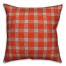 Red Plaid Pillow