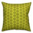 Green Floral Pattern Pillow