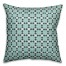 Blue Check Plaid Pillow