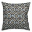 Ikat in Brown and Blue Pillow