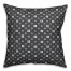 Gray Floral Pattern Pillow