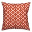 Red Floral Pattern Pillow