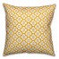 Yellow Floral Pattern Pillow