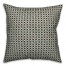 Folk Geometric Pattern in Blue Pillow