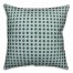 Pixel Floral Pattern in Blue Indoor / Outdoor Pillow
