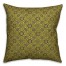 Mandala Pattern in Green Pillow