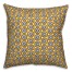 Boho Polka Dots in Yellow Indoor / Outdoor Pillow