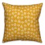 Yellow Rooster Pattern Pillow
