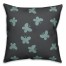 Butterfly Pattern in Blue Indoor / Outdoor Pillow