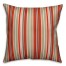Red Stripes Pillow Cover