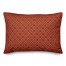 Red Floral Pattern 14x20 Spun Poly Pillow
