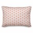 Tiny Hearts Pattern in Red and Pink 14x20 Spun Poly Pillow