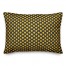 Yellow Polka Dots 14x20 Spun Poly Pillow