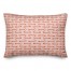 Red Keys Pattern 14x20 Spun Poly Pillow