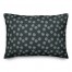 Blue Snowflakes Pattern 14x20 Spun Poly Pillow