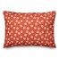 Red Snowflakes Pattern 14x20 Spun Poly Pillow