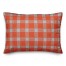 Red Plaid 14x20 Spun Poly Pillow