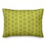 Green Floral Pattern 14x20 Spun Poly Pillow