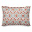 Ikat in Blue and Red 14x20 Spun Poly Pillow