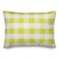 Green Buffalo Check Plaid 14x20 Spun Poly Pillow