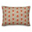 Pear Pattern in Red 14x20 Spun Poly Pillow