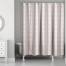 Southwestern Pattern in Pink and Gray 71x74 Shower Curtain