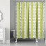 Southwestern Pattern in Green and Blue 71x74 Shower Curtain