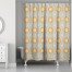 Imperial Pattern in Blue 71x74 Shower Curtain