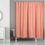 Red Stripes 71x74 Shower Curtain