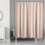 Stripes in Pink 71x74 Shower Curtain