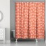 Red Rooster Pattern 71x74 Shower Curtain