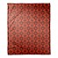Folk Pattern in Red 50x60 Coral Fleece Blanket