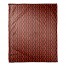 Oval Pattern in Red 50x60 Coral Fleece Blanket