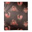 Rooster Pattern in Brown 50x60 Coral Fleece Blanket