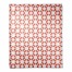 Folk Southwestern Pattern in Red 50x60 Coral Fleece Blanket