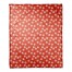 Red Snowflakes Pattern 50x60 Coral Fleece Blanket