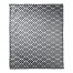 Navy Lattice Pattern 50x60 Coral Fleece Blanket