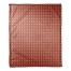 Folk Geometric Pattern in Red 50x60 Coral Fleece Blanket