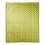Folk Geometric Pattern in Green 50x60 Coral Fleece Blanket