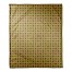 Pixel Floral Pattern in Mustard Yellow  50x60 Coral Fleece Blanket