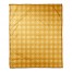 Yellow Cross-Stitch Printed Pattern 50x60 Coral Fleece Blanket