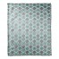 Square Flowers in Blue 50x60 Coral Fleece Blanket