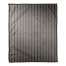 Brown Stripes 50x60 Coral Fleece Blanket