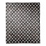Abstract Snowflake Pattern in Black 50x60 Coral Fleece Blanket