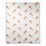 Polka Dots in Red and Yellow  50x60 Coral Fleece Blanket