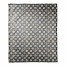 Abstract Snowflake Pattern in Gray 50x60 Coral Fleece Blanket