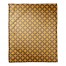 Yellow Diamond Pattern 50x60 Coral Fleece Blanket