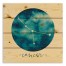 Cancer Zodiac Sign Astrological Constellation 14x14 Pallet Wood Art