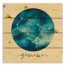 Gemini Zodiac Sign Astrological Constellation 14x14 Pallet Wood Art